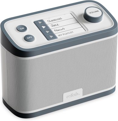 Portable FM Radio and Music Player for Seniors